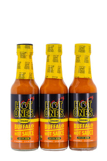 Buffalo Hot Sauce 3-Pack | Hot Ones Hot Sauce D2
