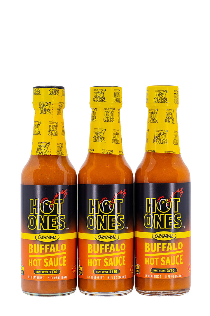 Buffalo Hot Sauce 3-Pack | Hot Ones Hot Sauce D2