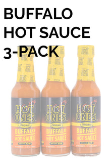 Buffalo Hot Sauce 3-Pack | Hot Ones Hot Sauce D2
