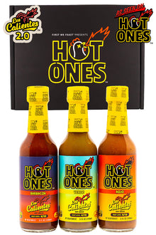 Los Calientes Trio Pack | Hot Ones Hot Sauce U2