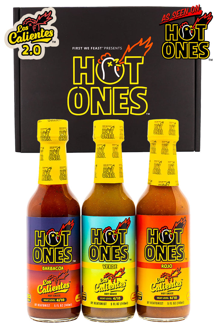 Los Calientes Trio Pack | Hot Ones Hot Sauce U2