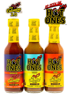 Los Calientes Trio Pack | Hot Ones Hot Sauce U2