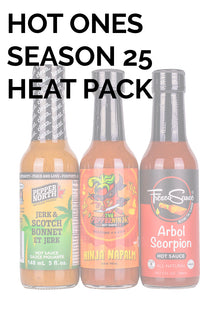 Hot Ones Hot Sauce Heat Pack - Season 25 S3