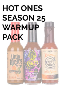 Hot Ones Hot Sauce Warmup Pack - Season 25 X7