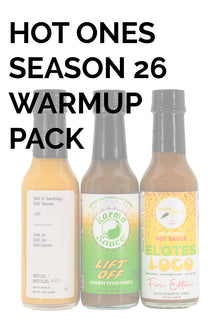 Hot Ones Hot Sauce Warmup Pack - Season 26 F0