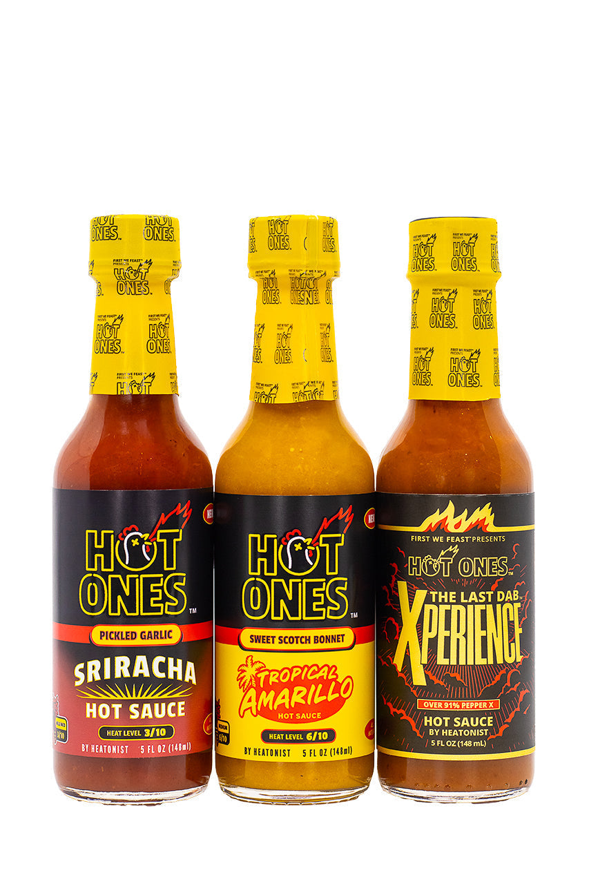 Hot Ones Hot Sauce Trio Pack - Season 27 O1