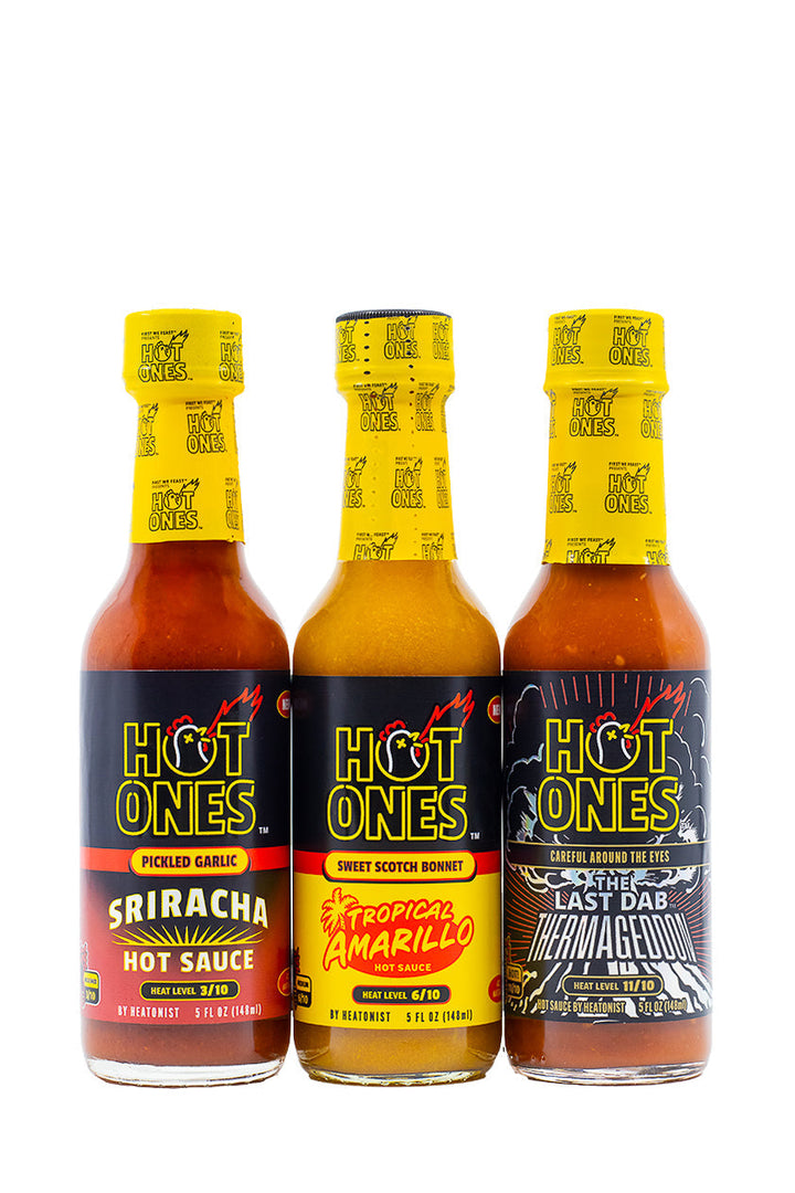 Hot Ones Hot Sauce Trio Pack - Season 29 G8
