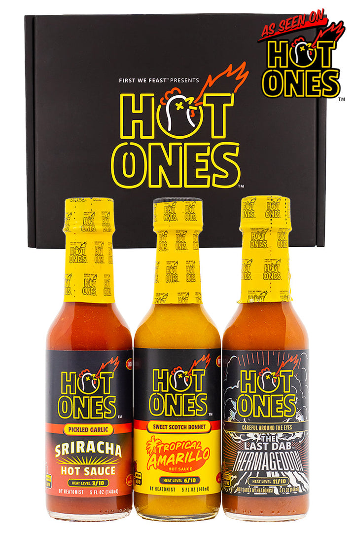 Hot Ones Hot Sauce Trio Pack - Season 30 F5