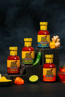 Hot Ones BBQ Trio Pack (Hot Honey / Caribbean / Smoked Serrano) K3