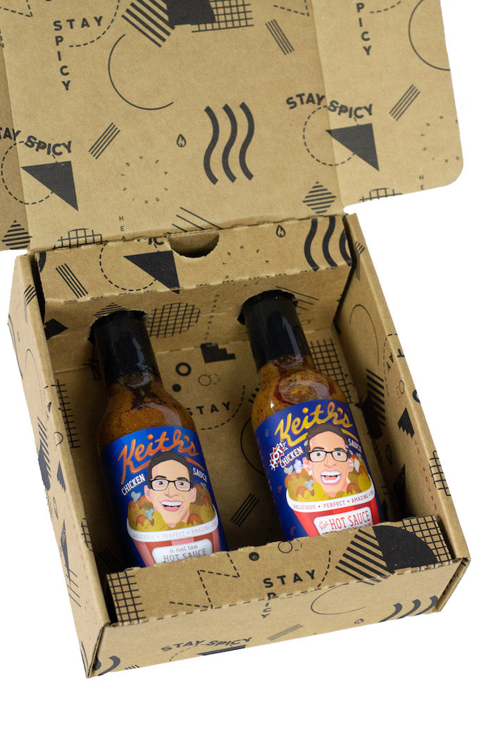 Keith's Chicken Sauce Hot Sauce Duo Pack | Keith's U4