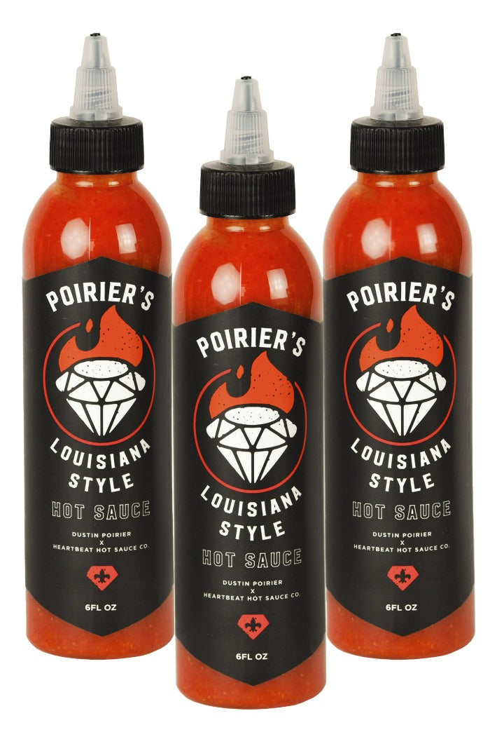 Dustin Poirier Hot Sauce 3 Pack | HEATONIST O4